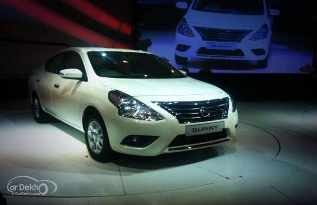 New nissan sunny made in india #10