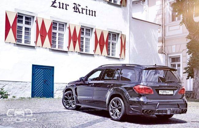 LARTE design Mercedes GL on a photo tour