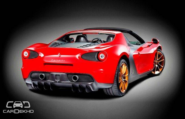 Ferrari Sergio is super exclusive open-top celebrating Pininfarina collaboration