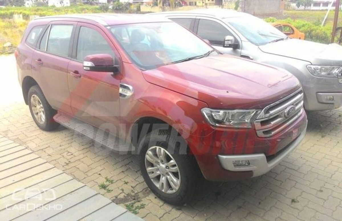 2016 Ford Endeavour Spy-shot (Front) 2016 Ford Endeavour Spy-shot wallpaper pics