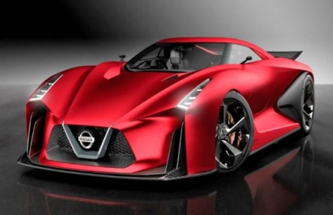 Nissan 2020 Vision Concept red wallpaper pics