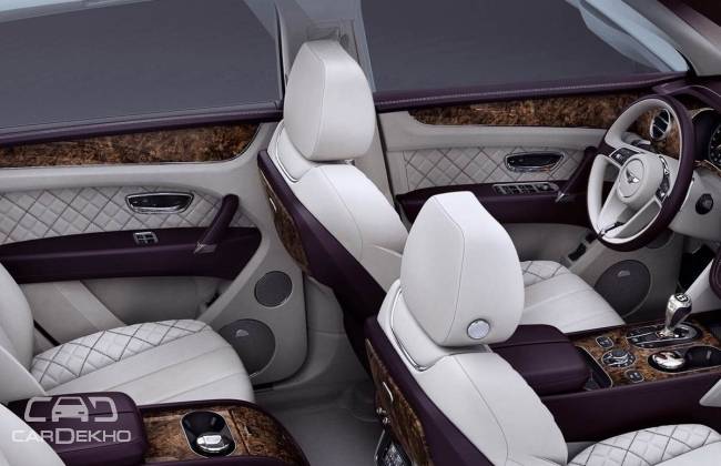  Bentley Bentayga First Edition interiors