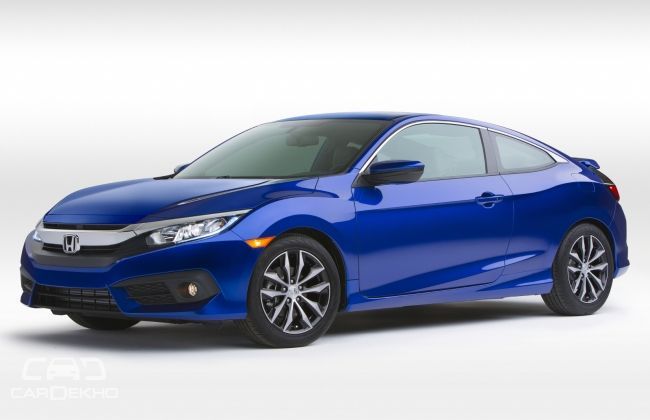 2016 Honda Civic Coupe Front