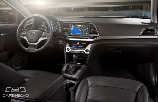 Next-gen Hyundai Elantra (interior)