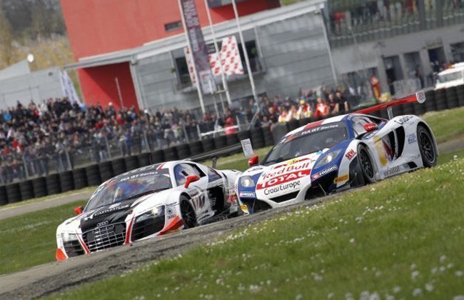 Mclaren 12C GT3 off to a winning start in Europe