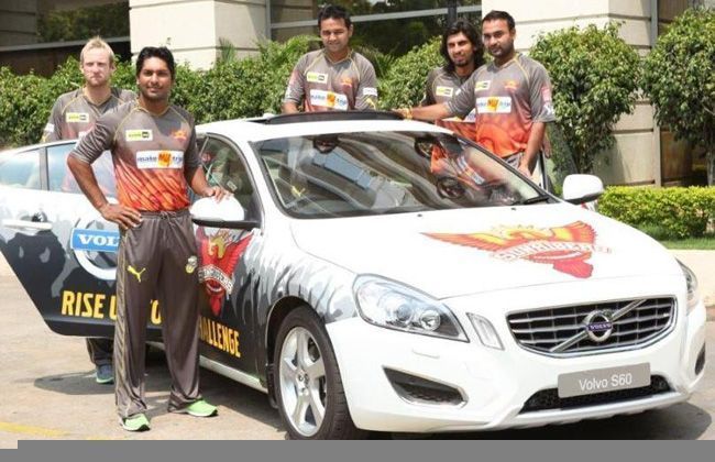 Volvo Cars India Sponsors IPL Team Hyderabad Sunrisers