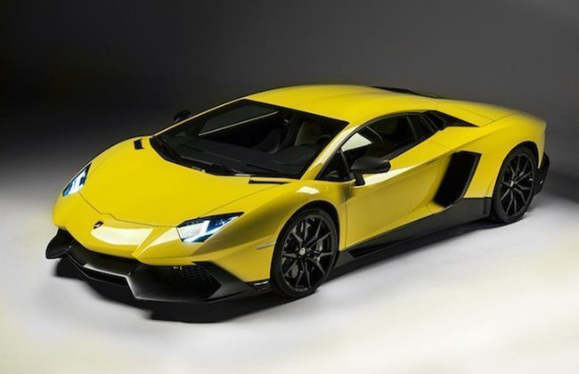 Lamborghini Aventador LP720-4 50 Anniverssario edition Images Revealed
