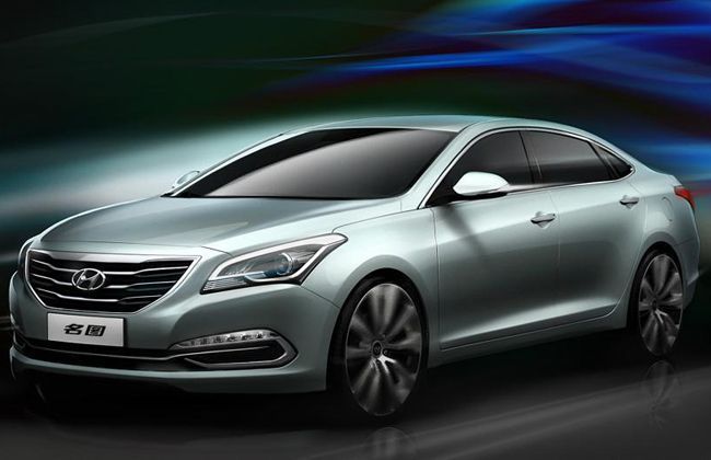 Hyundai Mistra Sedan Concept revealed at Shanghai Motor Show
