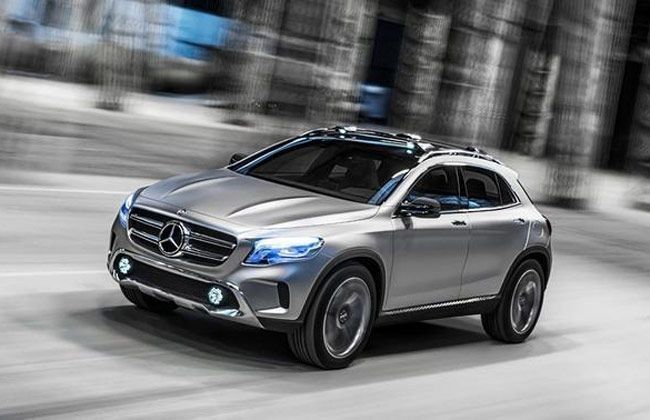 Mercedes-Benz GLA Crossover Showcased in Shanghai