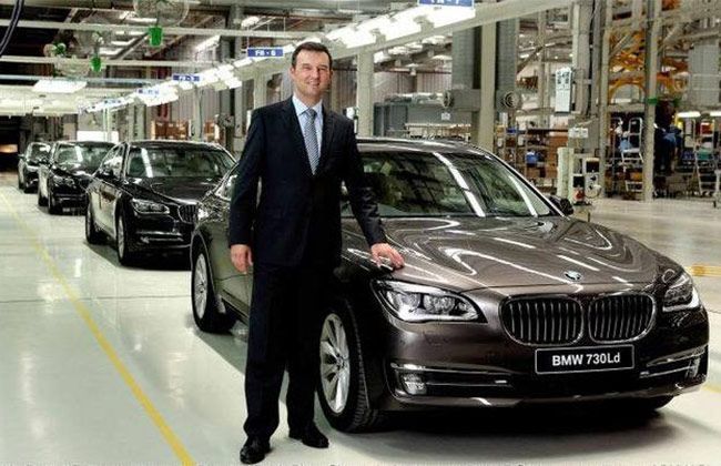 First locally assembled BMW 7-Series rolls out from Chennai Unit