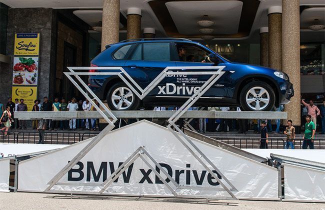 BMW's Superior xDrive showcase in Mumbai