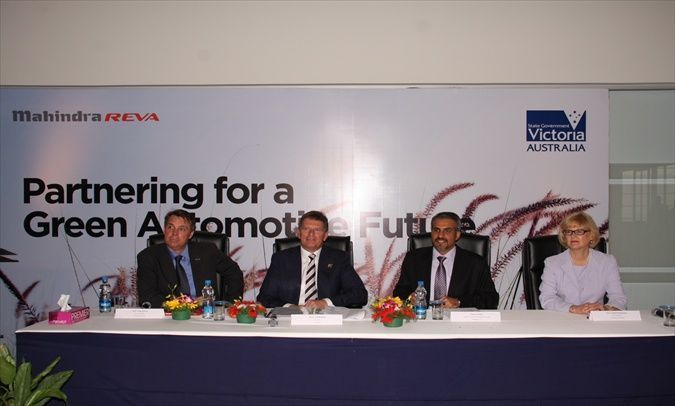 Mahindra Reva signs R&D MoUs with Australian State of Victoria