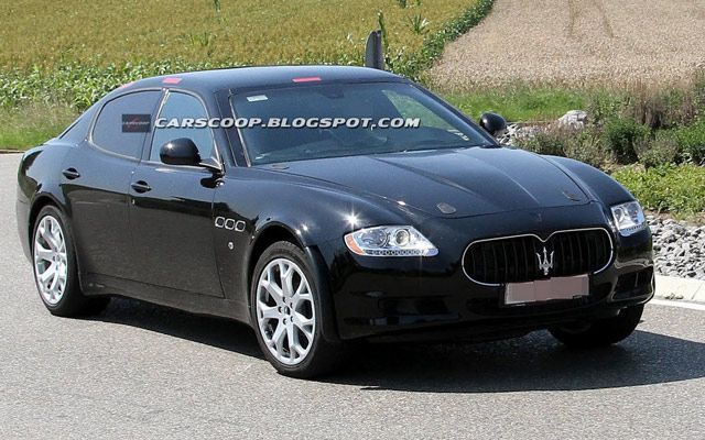 Maserati Sports Sedan - Spy shots