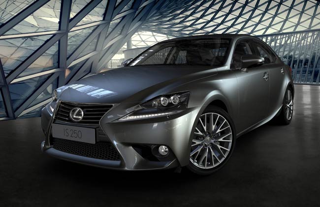 Lexus reveals the new IS range at Detroit Motor Show