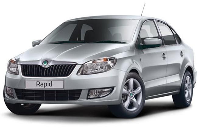 Skoda Rapid at Rs 8999 per month