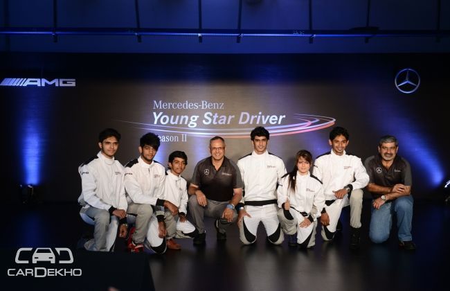 Raj Bharath wins Mercedes-Benz 'Young Star Driver Programme' Season II