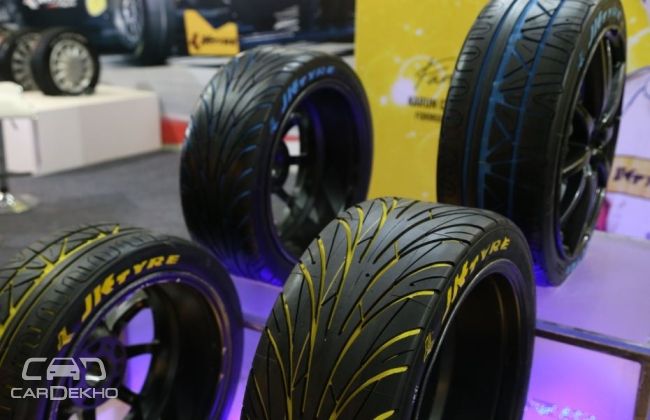 JK Tyre displays new product concepts at IRE 2015