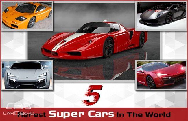 5 rarest supercars in the world  Features  CarDekho.com