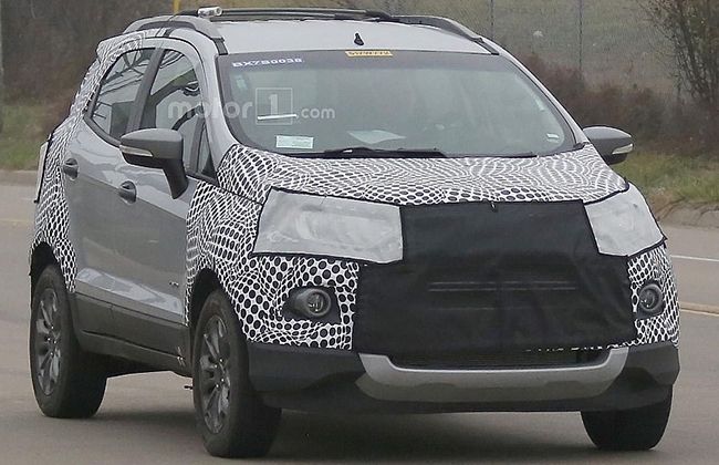 Ford EcoSport Facelift Spied