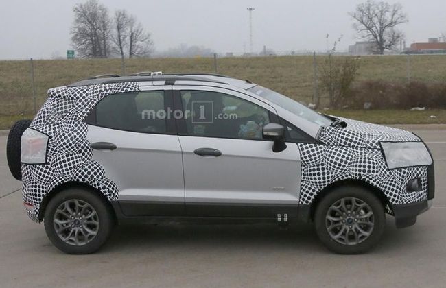 Ford EcoSport Facelift Spied