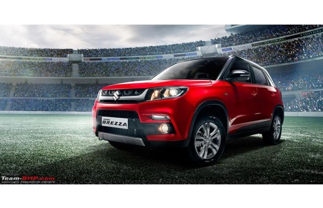 Maruti Suzuki Vitara Brezza (Red)