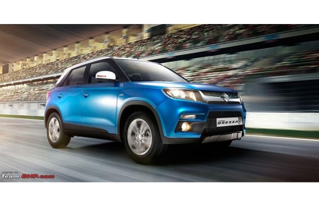 Maruti Suzuki Vitara Brezza (Blue)