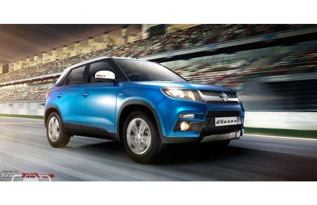 Vitara Brezza (Blue)