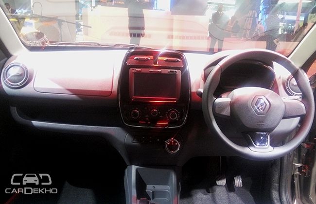 Renault Kwid 1.0-litre (Interiors)