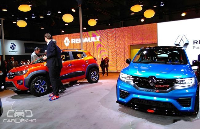 Renault Kwid Climpber (Left) and Renault Kwid Racer (Right)