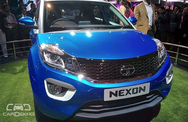 Tata Nexon Production Version Showcased at 2016 Auto Expo