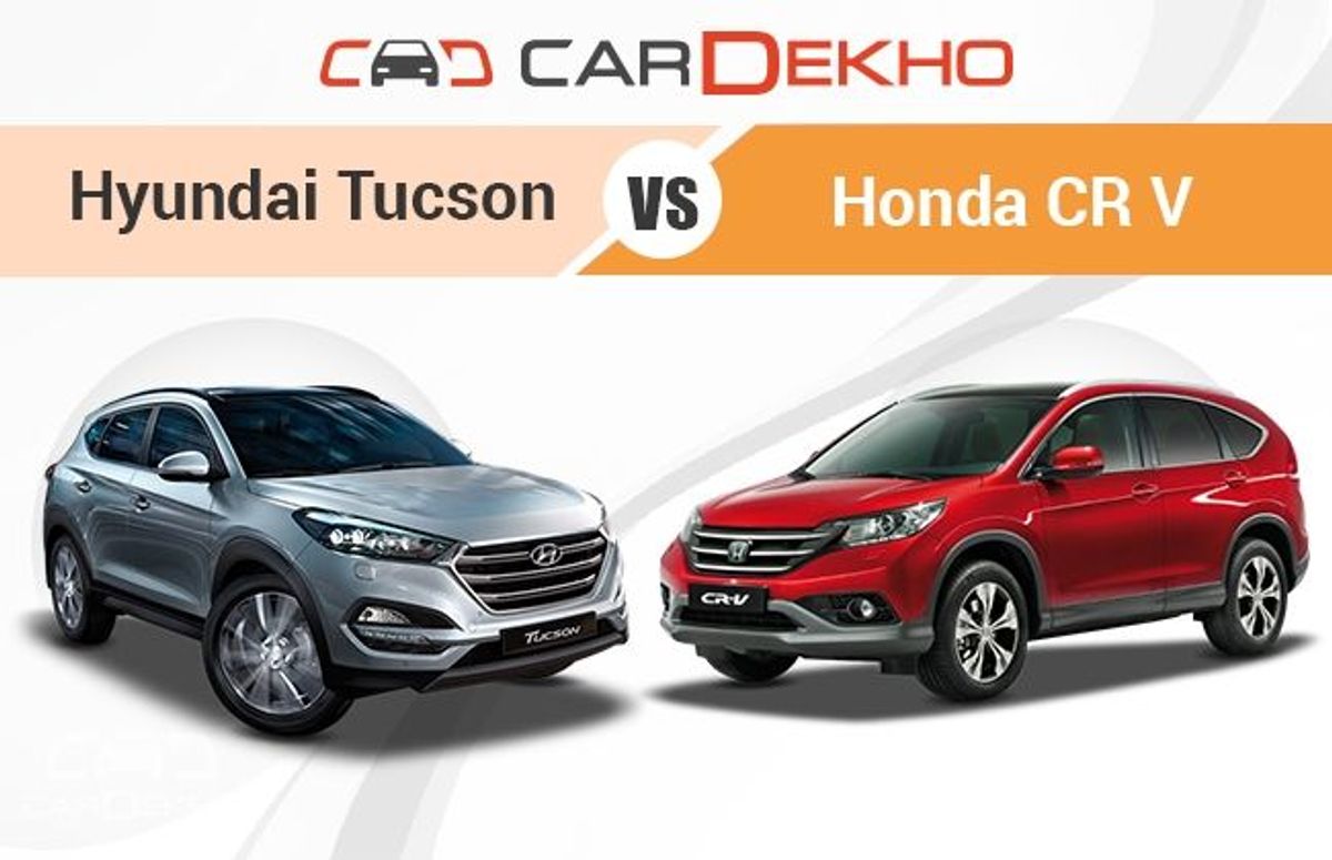 Hyundai Tucson vs Honda CR V