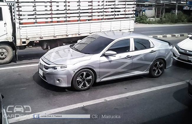 Honda Civic Spied Thailand