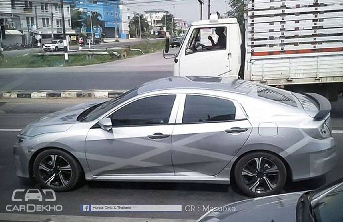 Honda Civic Spied