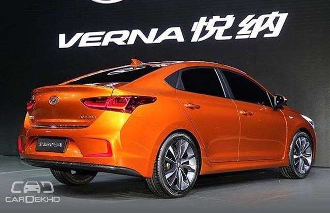 2017 Hyundai Verna Concept Showcased