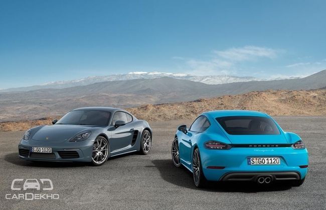 Porsche 718 Boxster, 718 Cayman India launch this year