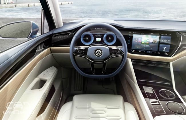 Volkswagen T-Prime Concept GLE interiors
