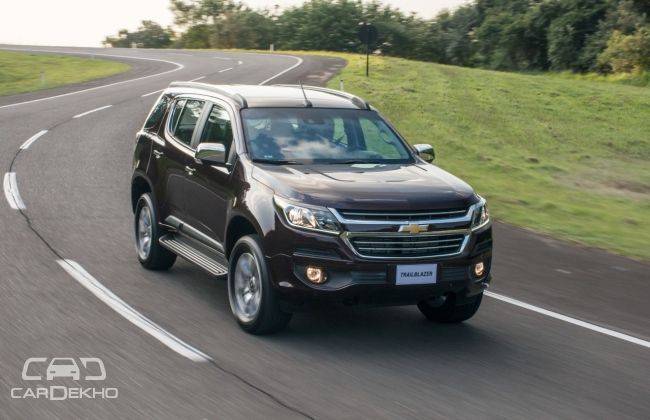 2017 Chevrolet Trailblazer facelift spotted