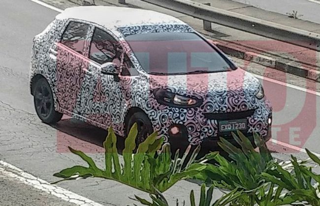 India-Bound Honda WR-V Spotted Again, Shows Its Face!