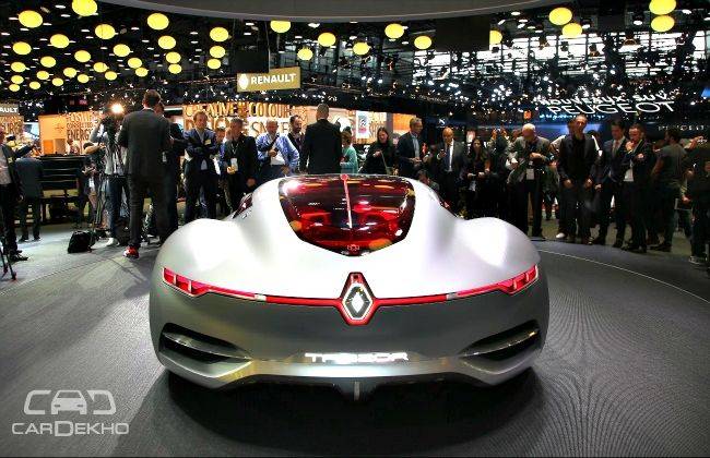 Paris Motor Show: Renault Trezor concept unveiled; Showcases future design Cues