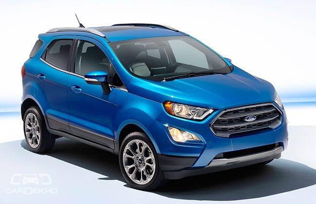 Facelifted Ford EcoSport 