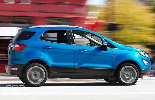 Facelifted Ford EcoSport 