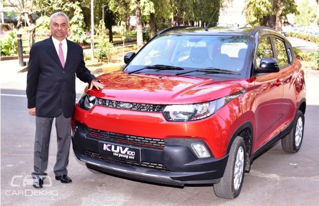 2018 Mahindra KUV100 Facelift Spied