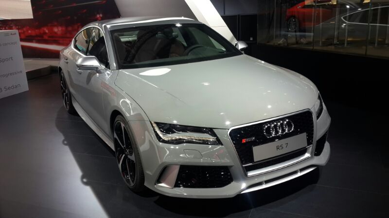 Audi Showcases Rs7 Sportback At Indian Auto Expo 14
