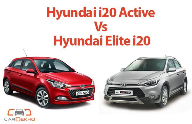 Hyundai i20 Active Vs Elite i20, What's Different! | CarDekho.com