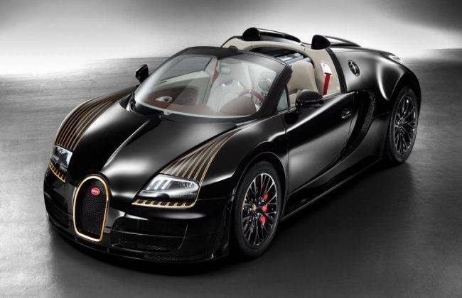 Bugatti unveils Black Bess Veyron | CarDekho.com