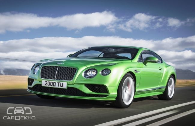 Bentley Continental Gets India Sourced Jurassic Period