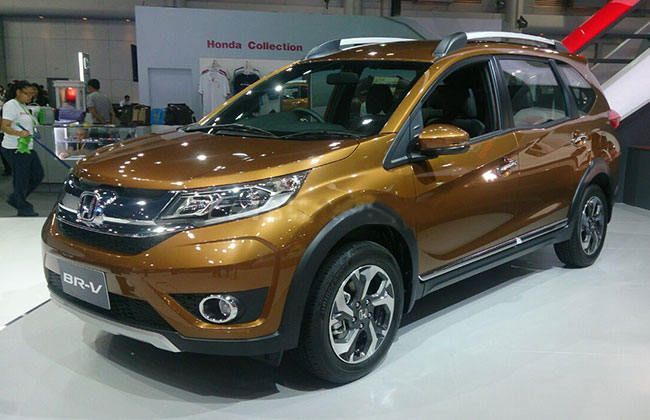 Honda BR V Surfaces at Bangkok Motor Show 2016