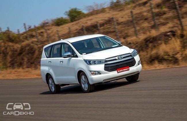 Toyota Innova Crysta, Fortuner Prices Hiked Post Cess Increase