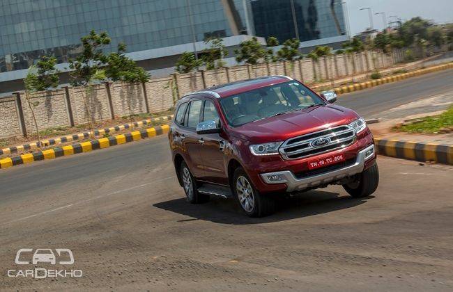 Ford Begins Testing 2018 Endeavour Facelift